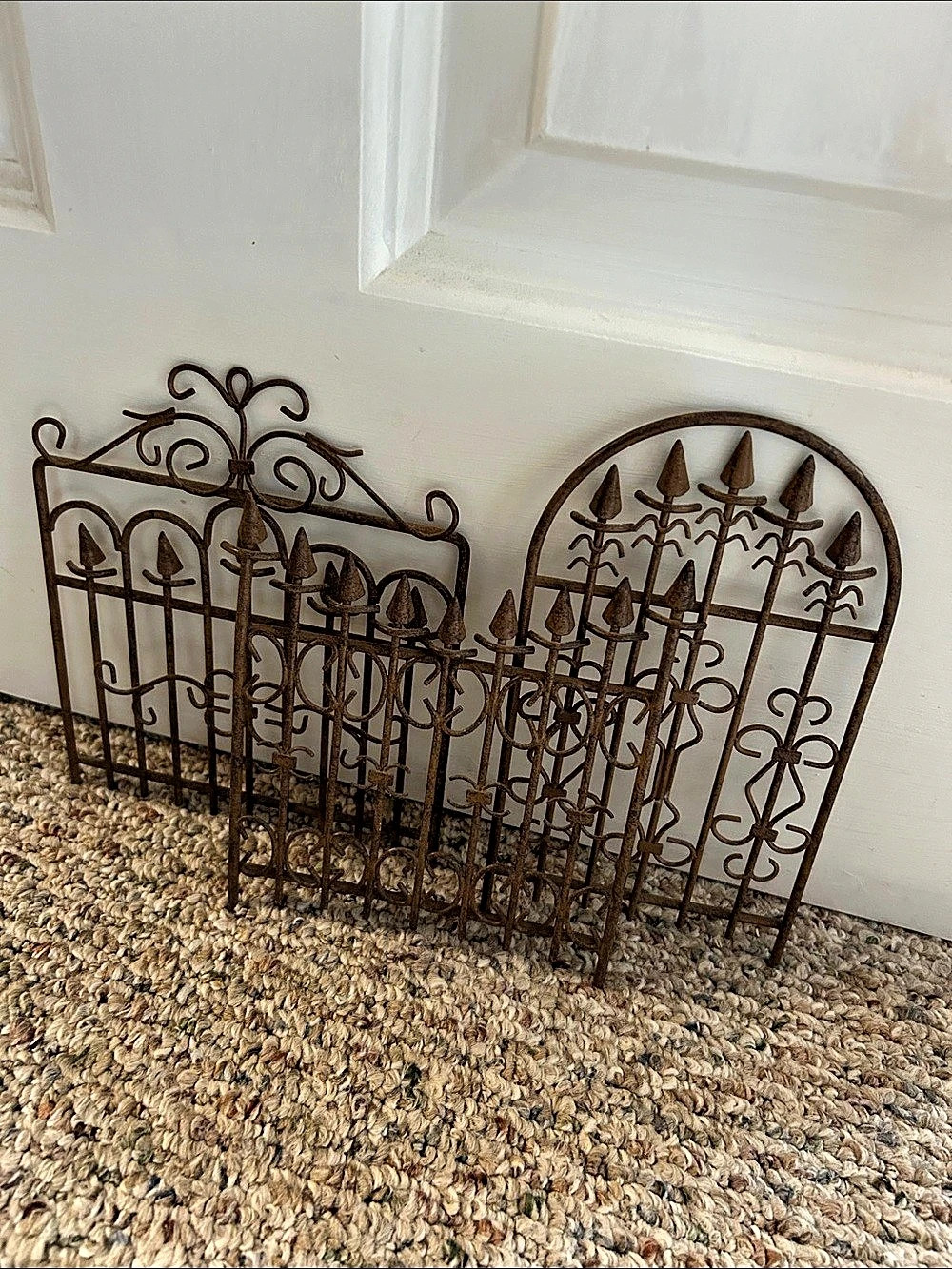Decorative mini Metal Fence Panels